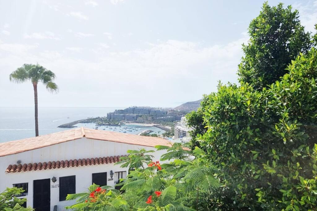 Stylish Bungalow With Sea Views Mogán Exterior foto